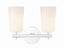 Crystorama Colton 2 Light Polished Chrome Sconce