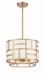 Crystorama Libby Langdon Danielson 4 Light Vibrant Gold Chandelier