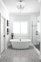 Crystorama Delilah 3 Light Matte Black Mini Chandelier