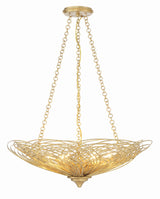 Crystorama Doral 6 Light Renaissance Gold Chandelier