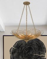 Crystorama Doral 6 Light Renaissance Gold Chandelier