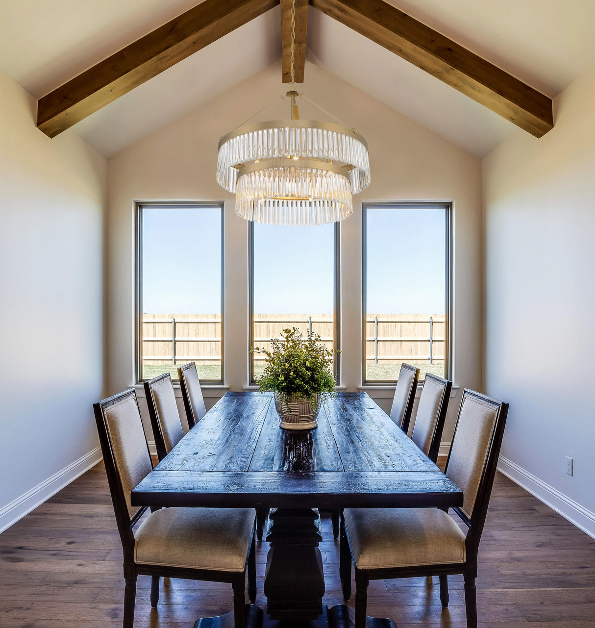 Crystorama Emory 9 Light Modern Gold Chandelier