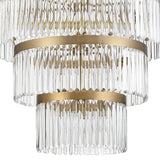 Crystorama Emory 22 Light Modern Gold Chandelier
