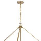 Crystorama Emory 22 Light Modern Gold Chandelier