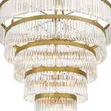 Crystorama Emory 30 Light Modern Gold Chandelier