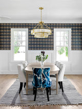 Crystorama Libby Langdon Farris 6 Light Aged Brass Chandelier