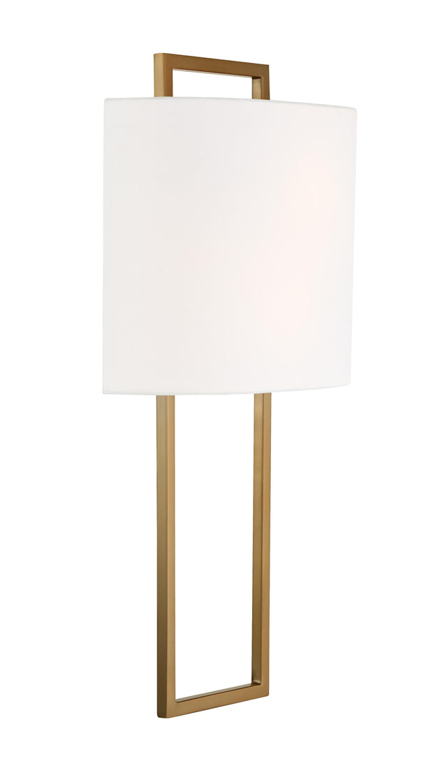 Crystorama Fremont 2 Light Vibrant Gold Sconce