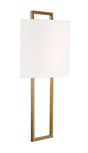 Crystorama Fremont 2 Light Vibrant Gold Sconce