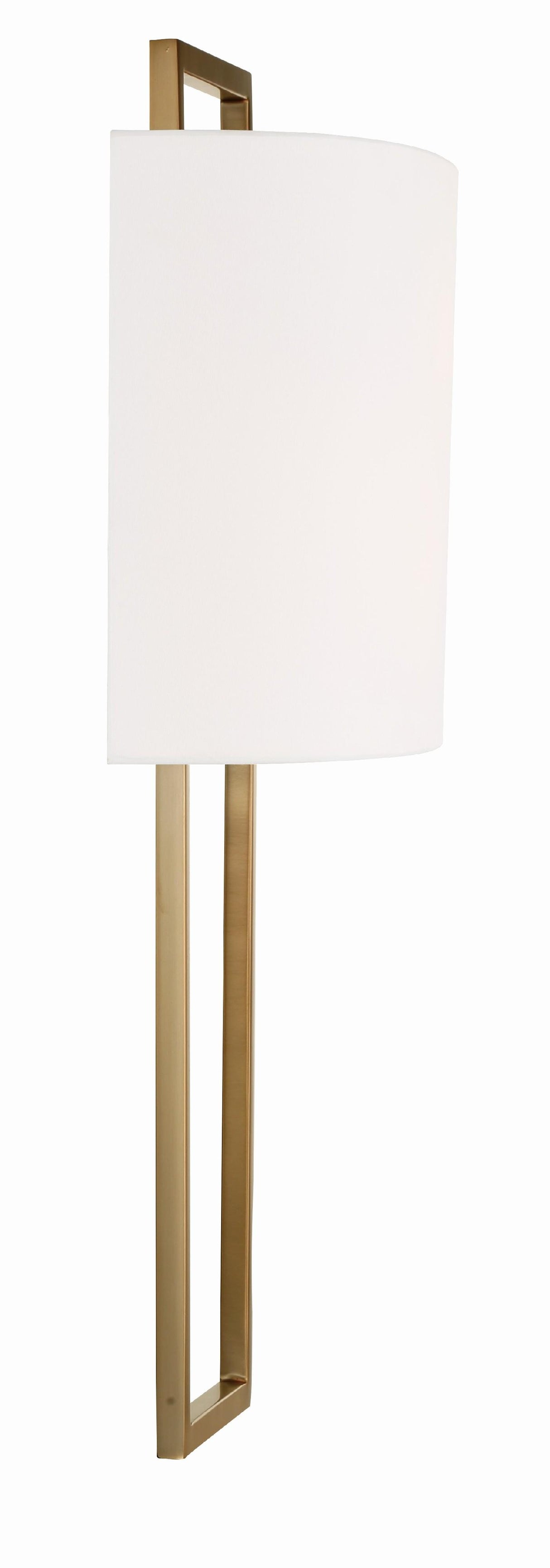 Crystorama Fremont 2 Light Vibrant Gold Sconce