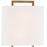 Crystorama Fremont 2 Light Vibrant Gold Sconce