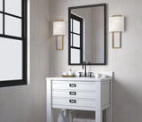 Crystorama Fremont 2 Light Vibrant Gold Sconce