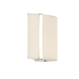 Crystorama Fulton 2 Light Polished Nickel Sconce