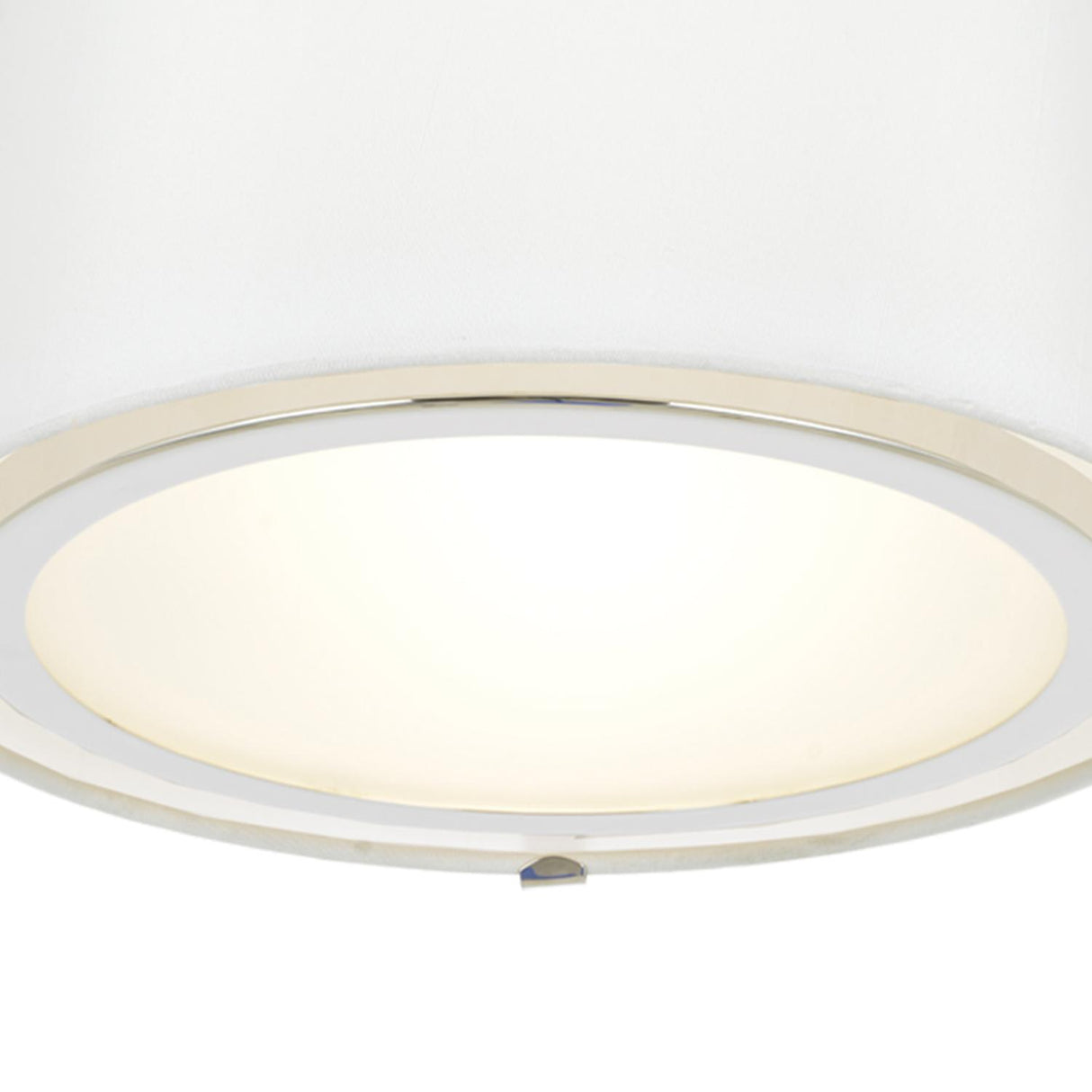 Crystorama Fulton 2 Light Polished Nickel Semi Flush Mount