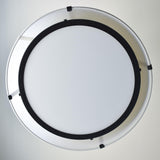 Crystorama Fulton 3 Light Black Pendant