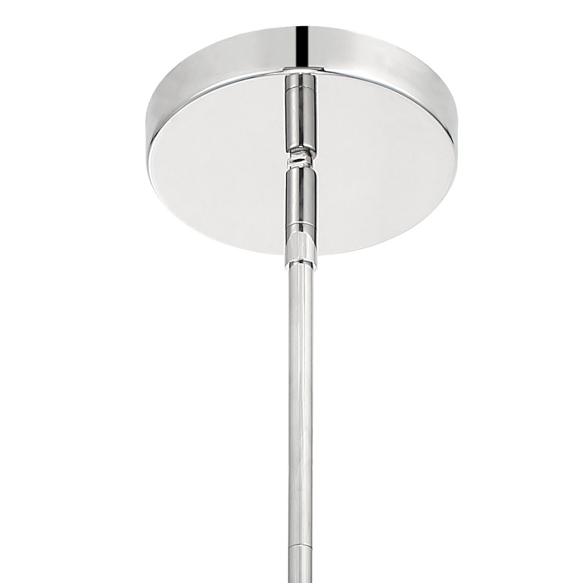 Crystorama Fulton 3 Light Polished Nickel Pendant