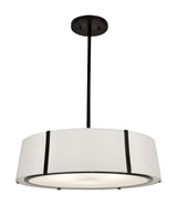 Crystorama Fulton 6 Light Matte Black Chandelier