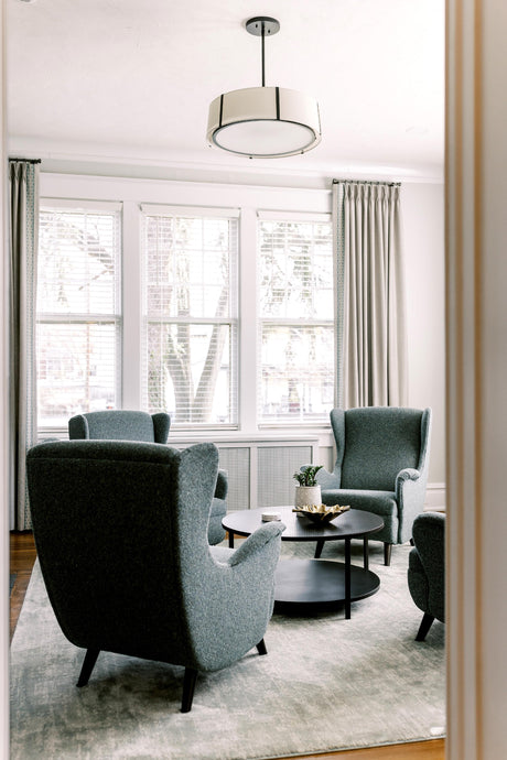 Crystorama Fulton 6 Light Matte Black Chandelier