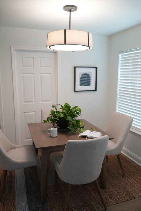 Crystorama Fulton 6 Light Matte Black Chandelier