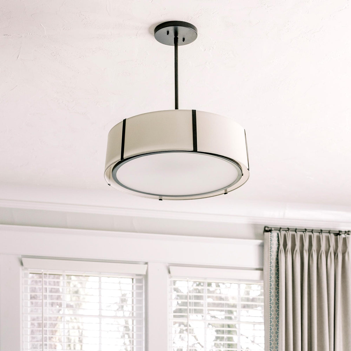 Crystorama Fulton 6 Light Matte Black Chandelier