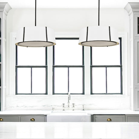 Crystorama Fulton 6 Light Matte Black Chandelier