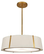 Crystorama Fulton 6 Light Antique Gold Chandelier