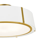 Crystorama Fulton 6 Light Antique Gold Chandelier