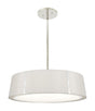 Crystorama Fulton 6 Light Polished Nickel Chandelier