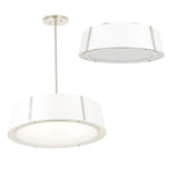 Crystorama Fulton 6 Light Polished Nickel Chandelier