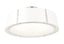 Crystorama Fulton 6 Light Polished Nickel Semi Flush Mount