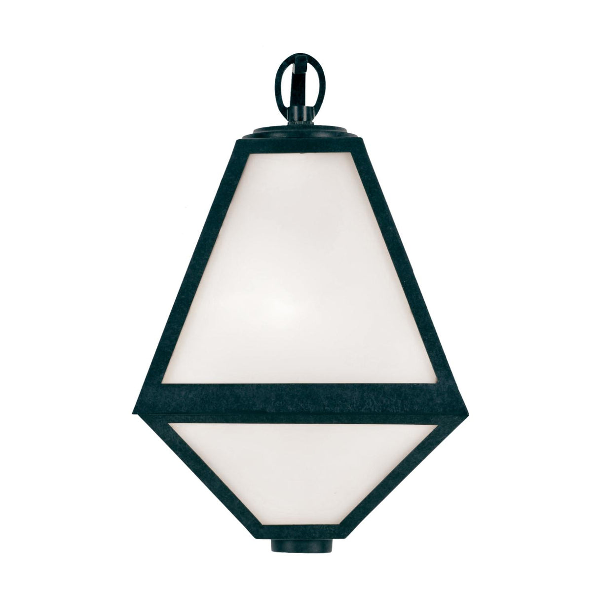 Crystorama Brian Patrick Flynn Glacier 1 Light Black Charcoal Outdoor Sconce