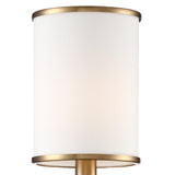 Crystorama Hatfield 1 Light Vibrant Gold Sconce