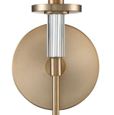 Crystorama Hatfield 1 Light Vibrant Gold Sconce