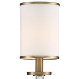 Crystorama Hatfield 2 Light Vibrant Gold Sconce