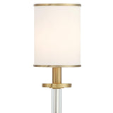 Crystorama Hatfield 8 Light Vibrant Gold Chandelier