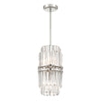 Crystorama Hayes 4 Light Polished Nickel Mini Pendant