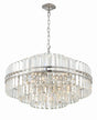 Crystorama Hayes 16 Light Polished Nickel Chandelier