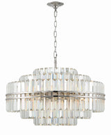 Crystorama Hayes 16 Light Polished Nickel Chandelier