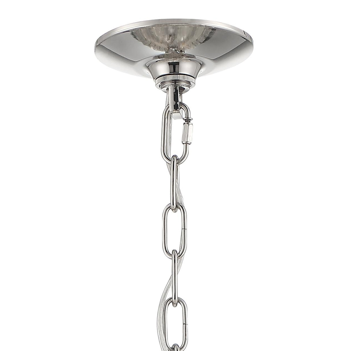 Crystorama Hayes 16 Light Polished Nickel Chandelier