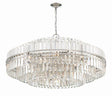 Crystorama Hayes 32 Light Polished Nickel Chandelier