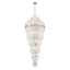 Crystorama Hayes 31 Light Polished Nickel Chandelier