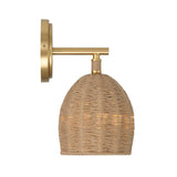 Crystorama Jace 1 Light LED Soft Gold Sconce