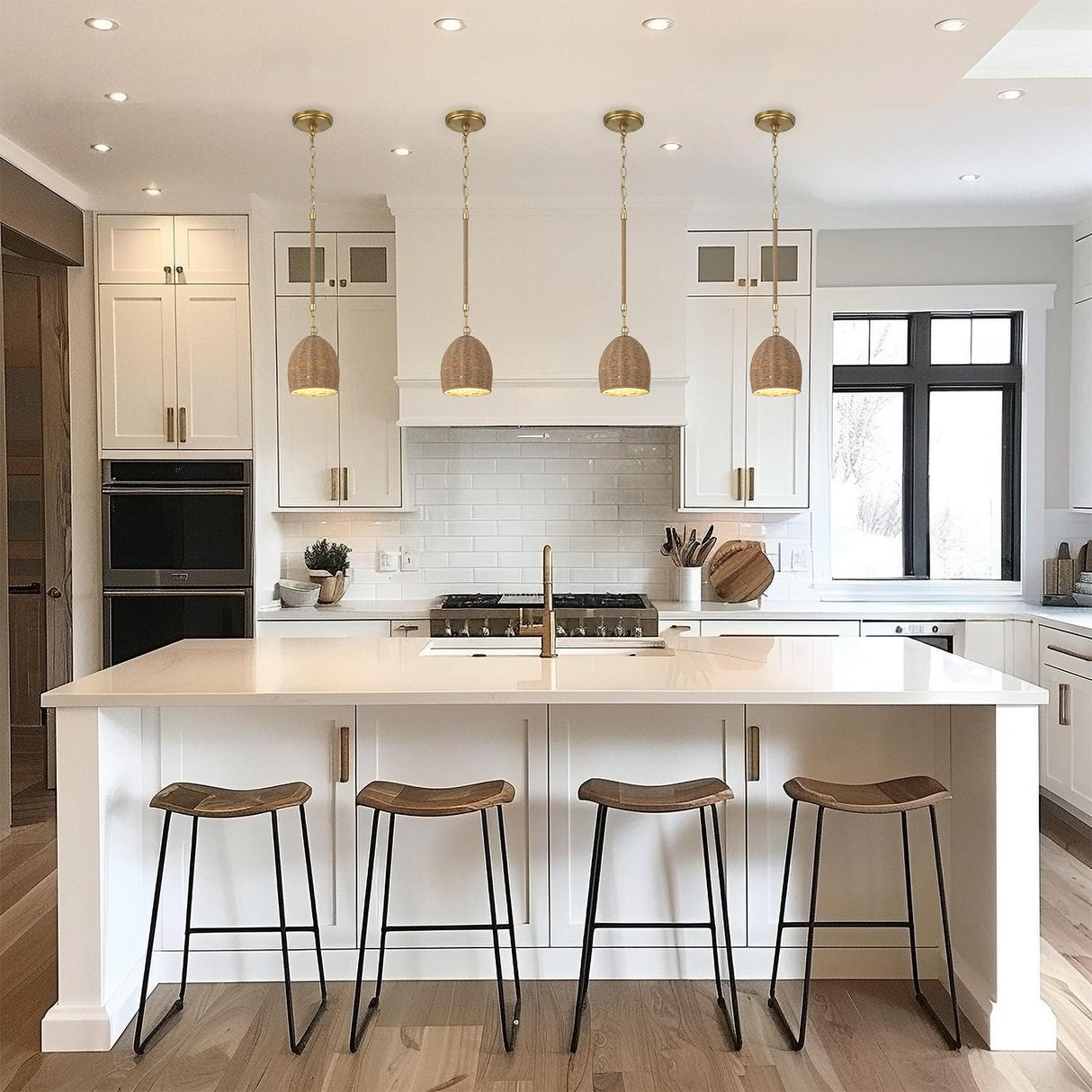 Crystorama Jace 1 Light LED Soft Gold Mini Pendant