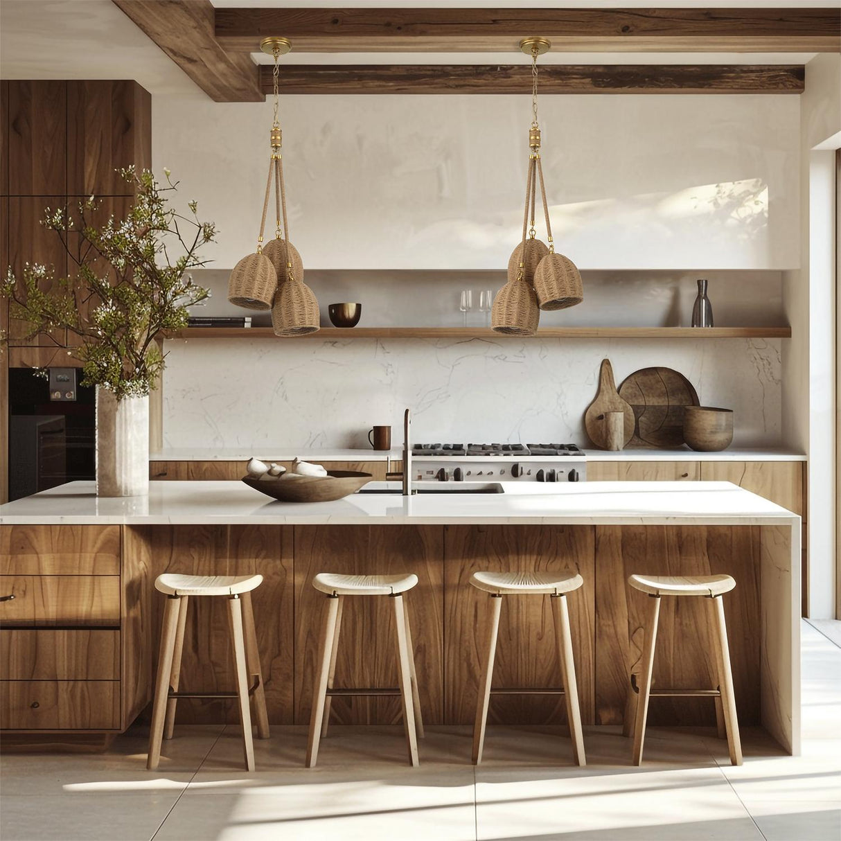 Crystorama Jace 3 Light LED Soft Gold Mini Pendant