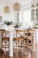 Crystorama Jayna 1 Light Burnished Silver Mini Pendant