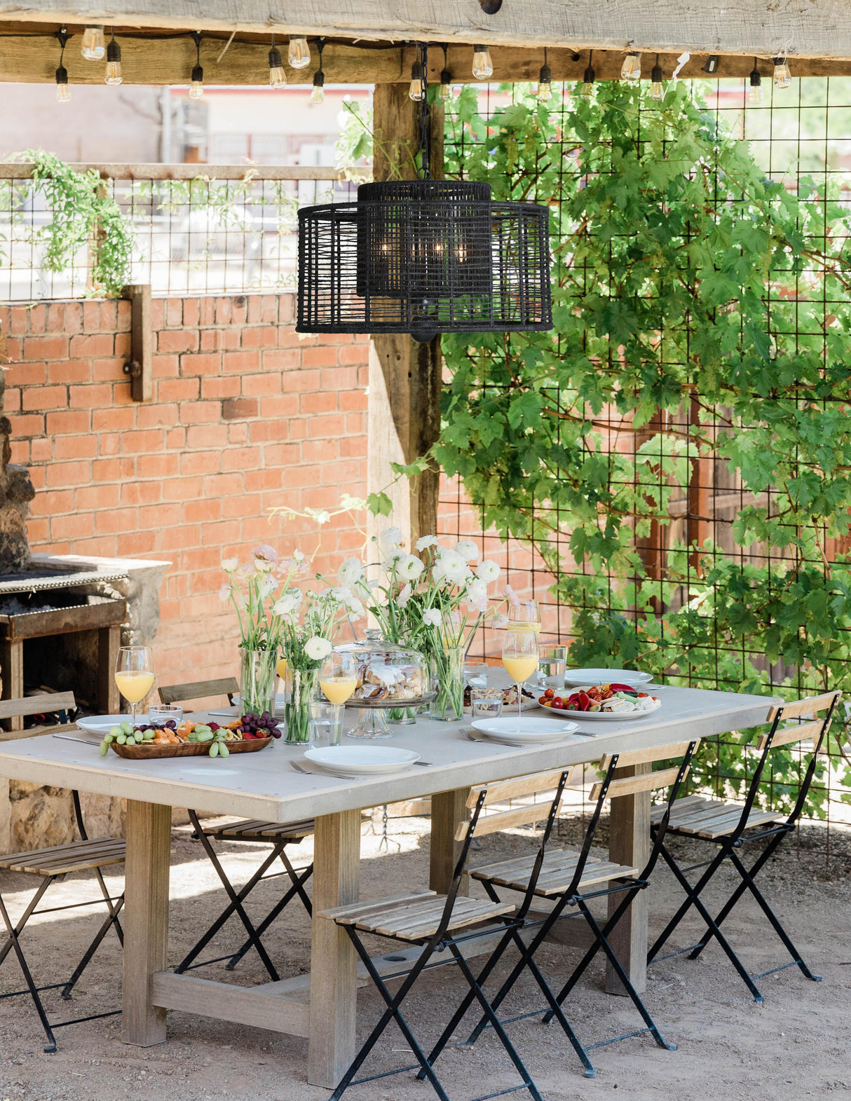 Crystorama Jayna 4 Light Matte Black Chandelier