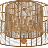 Crystorama Jayna 12 Light Burnished Silver Chandelier