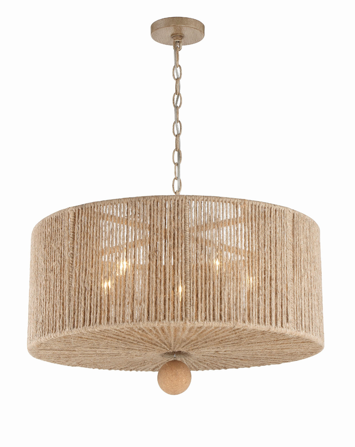 Crystorama Jessa 5 Light Burnished Silver Chandelier