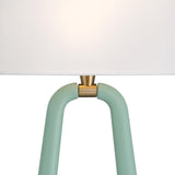 Crystorama Jori 2 Light Aged Brass + Green Sconce