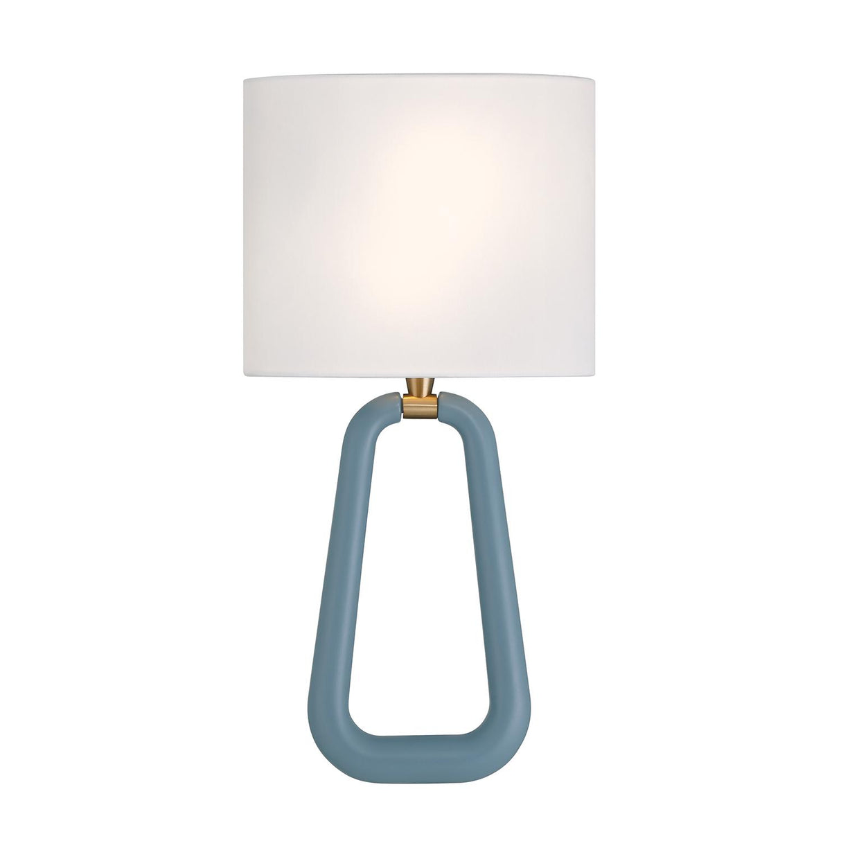 Crystorama Jori 2 Light Aged Brass + Blue Sconce