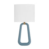 Crystorama Jori 2 Light Aged Brass + Blue Sconce